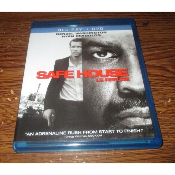 Safe House (Blu-ray / DVD, 2012, 2-Disc Set) - Picture 1 of 3